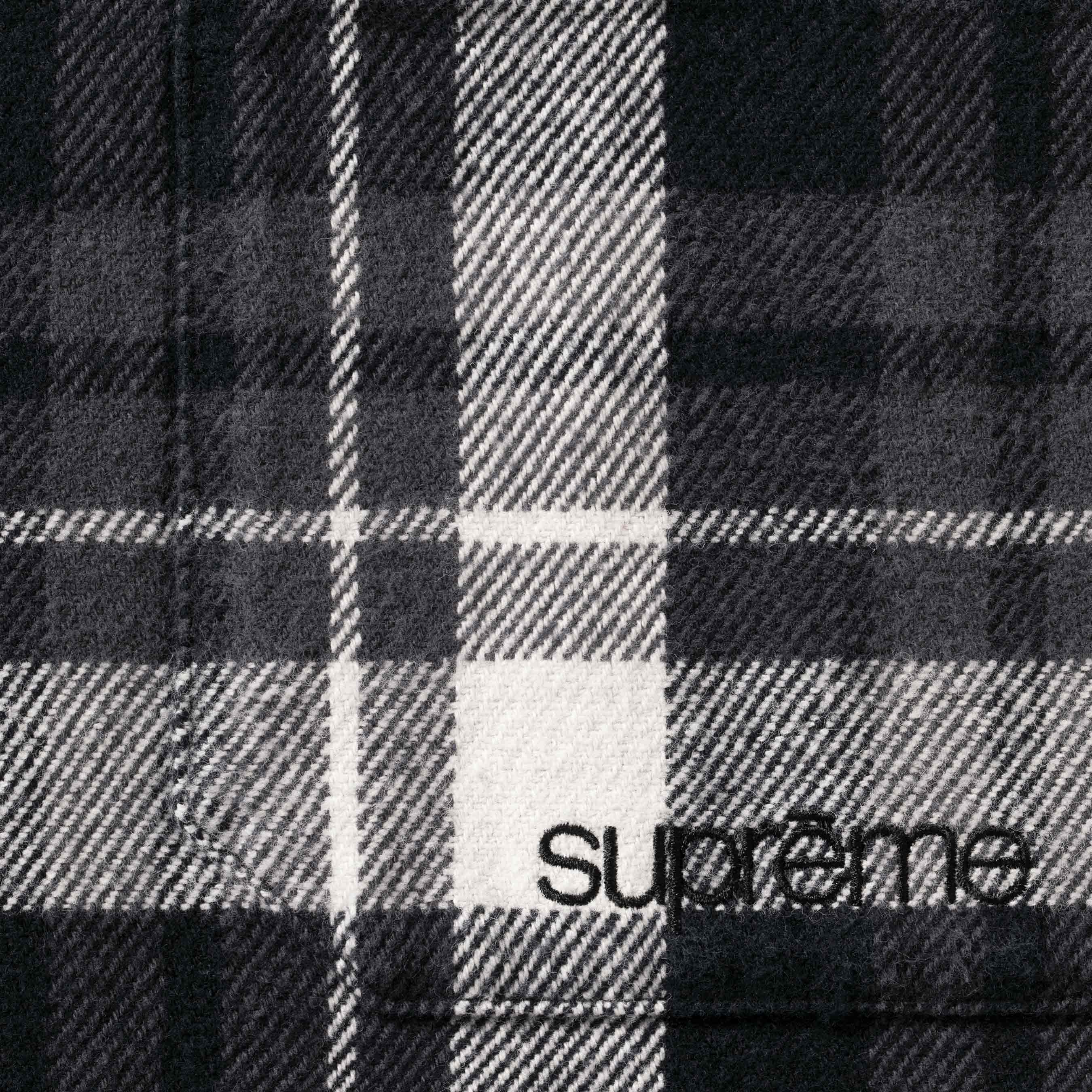 Hooded Flannel Shirt view 8
